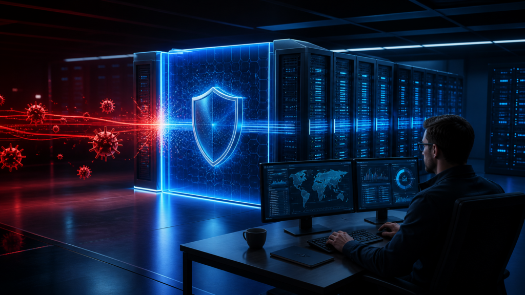 Защищённый серверный шлюз блокирует кибератаку на инфраструктуру компании